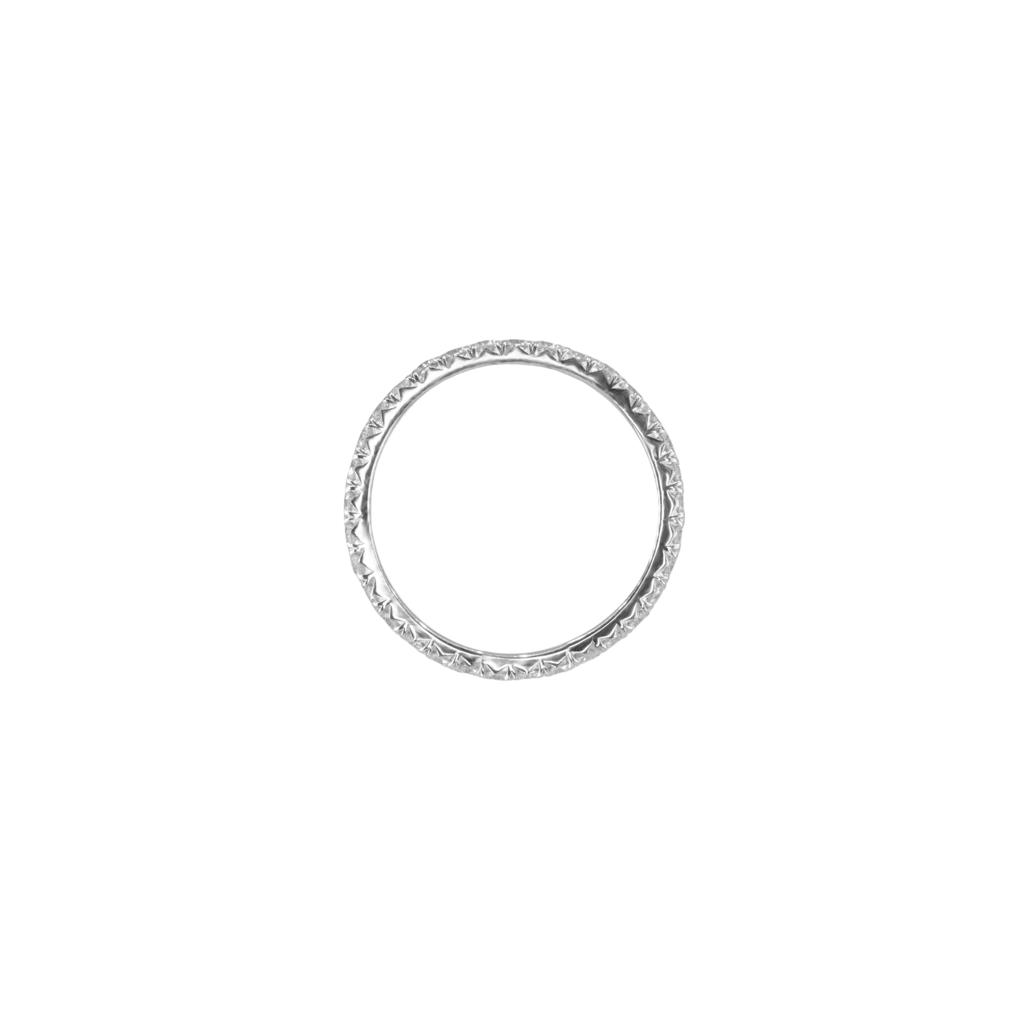 the ètoile platinum eternity ring