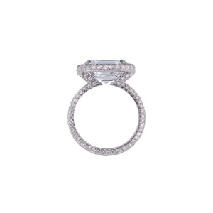 the soleil engagement ring