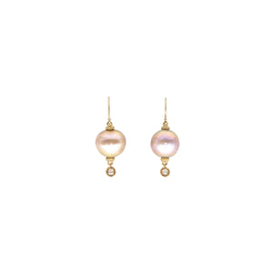fresH2O pearl earrings yellow gold