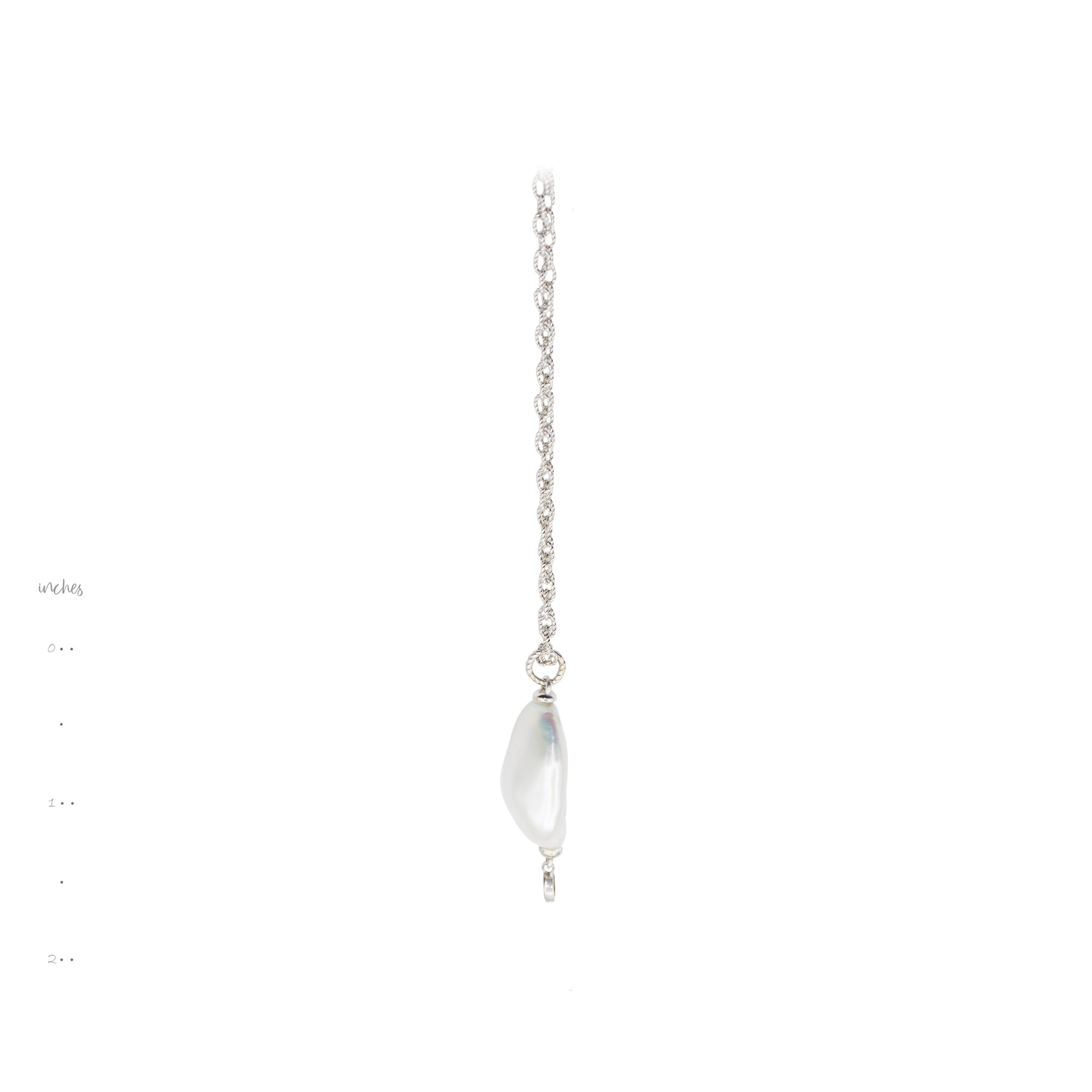 fresH2O pearl pendant white gold