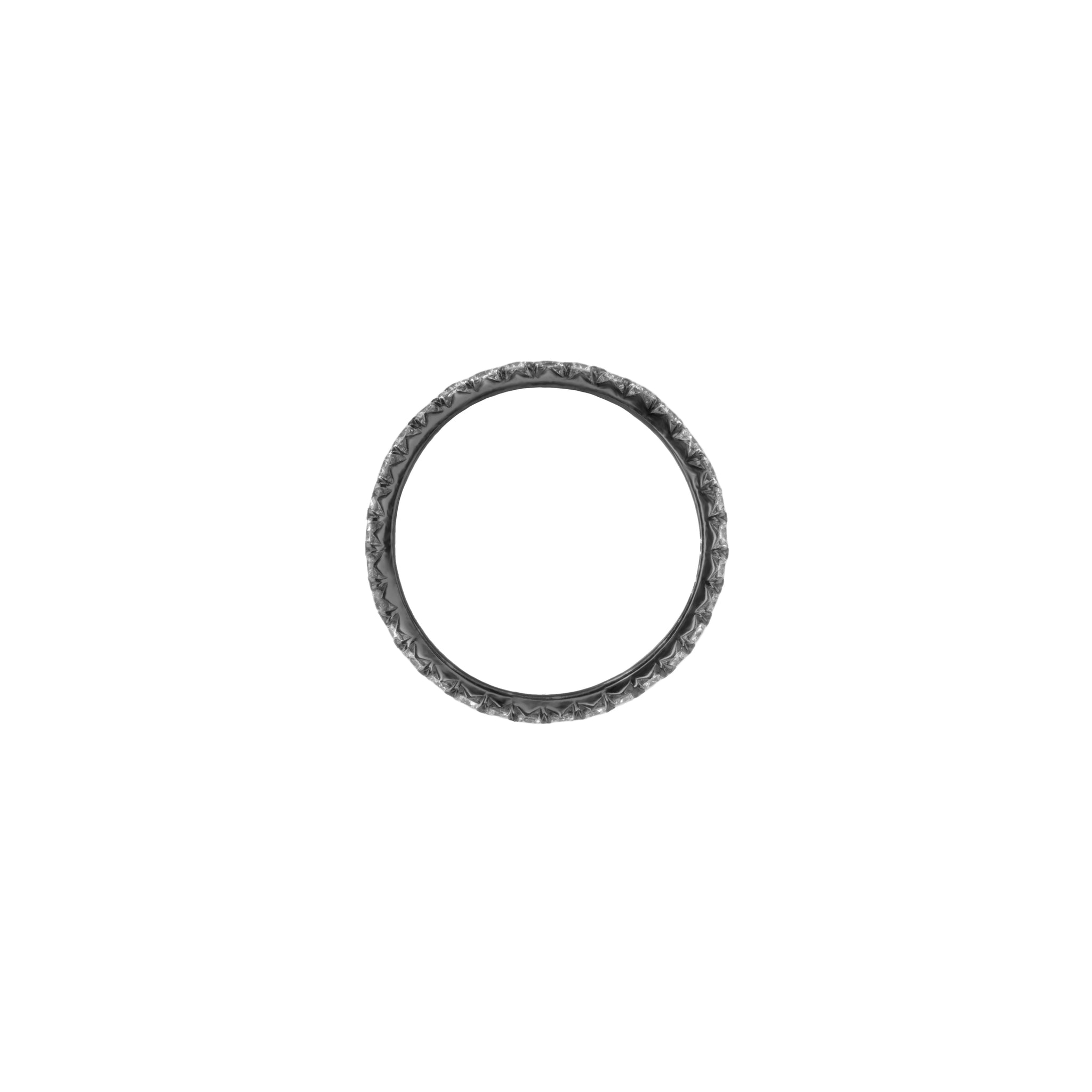 the ètoile noir eternity ring