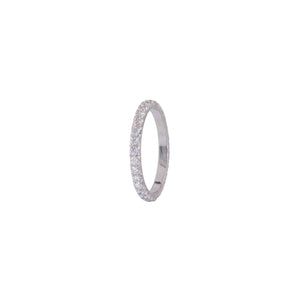 the ètoile blanc eternity ring