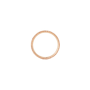 the petite ètoile rosé eternity ring